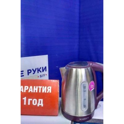 Лот: 25723834. Фото: 1. Чайник SCARLETT SC-EK21S65. Чайники, кофемашины, кулеры