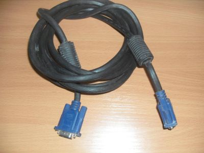 Лот: 7332863. Фото: 1. Кабель VGA удлинитель 3 м. Шлейфы, кабели, переходники