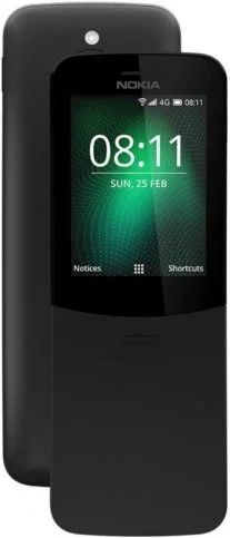 Лот: 12666411. Фото: 1. Сотовый телефон Nokia 8110 черный. Кнопочные мобильные телефоны