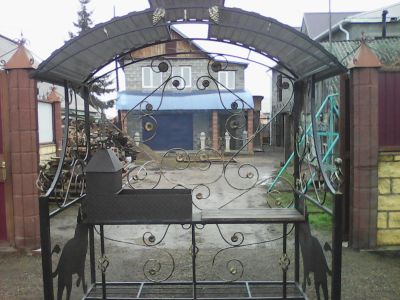 Лот: 10461374. Фото: 1. Кованный Мангал. Всё для ландшафта