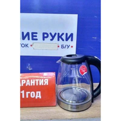 Лот: 25723828. Фото: 1. Чайник SCARLETT SC-EK27G69. Чайники, кофемашины, кулеры