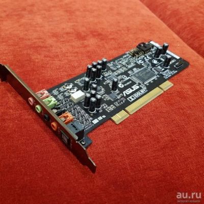 Лот: 13600088. Фото: 1. ASUS Xonar DG PCI (есть оптика... Звуковые карты