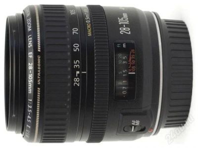 Лот: 1089160. Фото: 1. Canon EF 28-105 f/3.5-4.5 USM... Объективы