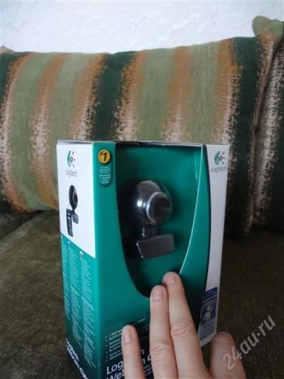 Лот: 2205149. Фото: 1. Вебкамерка Logitech C300 со встроенным... Веб-камеры