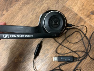 Лот: 17237053. Фото: 1. Наушники Sennheiser PC 8 USB. Наушники, гарнитуры