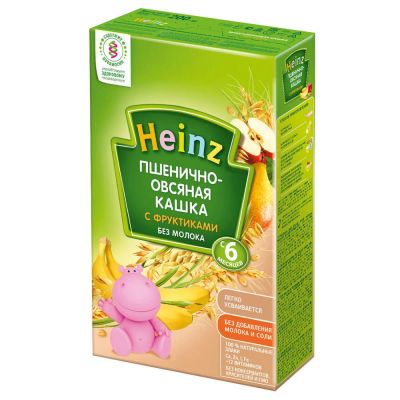 Лот: 13992269. Фото: 1. Новая каша Heinz с фруктами (безмолочная... Детское питание