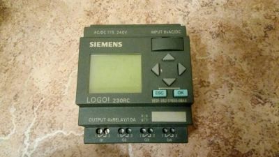 Лот: 10723627. Фото: 1. Контроллер Siemens LOGO! 230RC. Электрические щиты, боксы, шкафы