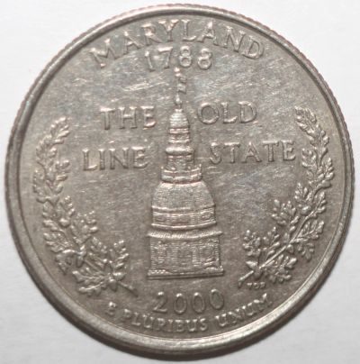 Лот: 2949962. Фото: 1. квотер (25 центов) 2000 год. США... Америка