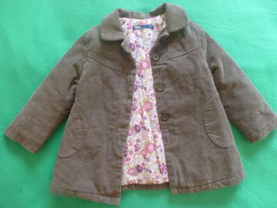 Лот: 5288853. Фото: 1. Пальто Zara на девочку 86-92. Верхняя одежда
