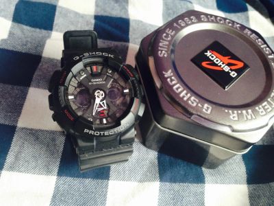 Лот: 7817239. Фото: 1. Casio G-shock ga-120 gshock. Оригинальные наручные часы