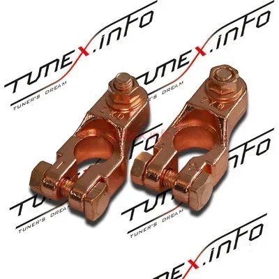 Лот: 20931364. Фото: 1. Клеммы для аккумулятора медные... Аккумуляторы