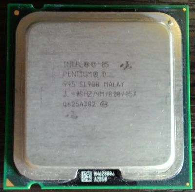 Лот: 5985442. Фото: 1. Intel Pentium D 945 3.4 ГГц... Процессоры