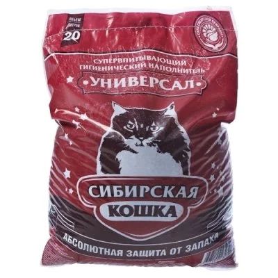 Лот: 14067381. Фото: 1. Наполнитель Сибирская Кошка универсал... Миски, лотки, наполнители