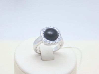 Лот: 12321483. Фото: 1. СЕРЕБРЯНОЕ КОЛЬЦО С АГАТОМ 6,04... Кольца, перстни
