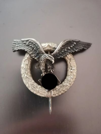 Лот: 17881156. Фото: 1. Люфтваффе, знак пилота для женщин... Сувенирные