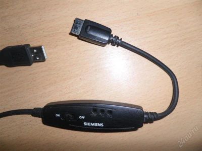 Лот: 2270683. Фото: 1. Оригинальный Data cable Siemens. Дата-кабели, переходники