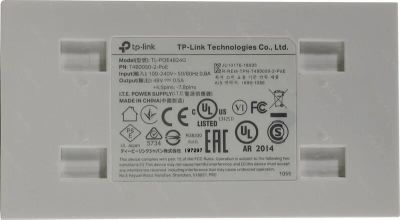 Лот: 24972932. Фото: 1. Инжектор PoE TP-Link TL-POE4824G. WiFi, Bluetooth адаптеры