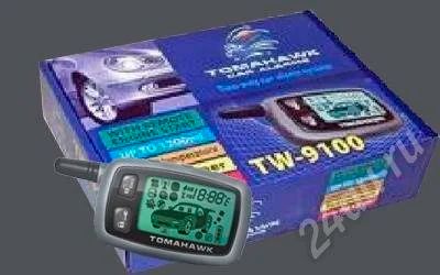 Лот: 218465. Фото: 1. Автосигнализация Tomahawk TW9100. Автомобильные сигнализации