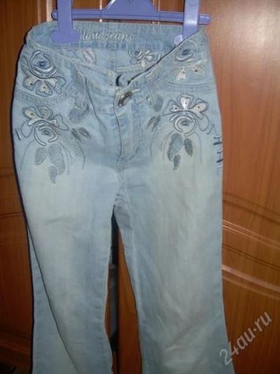 Лот: 2930223. Фото: 1. Джинсы Глория,размер 128. Брюки, шорты, джинсы