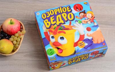 Лот: 12720047. Фото: 1. AB toys: Озорное Ведро. Настольные игры, карты