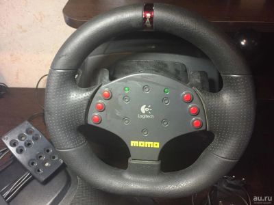 Лот: 9343462. Фото: 1. Руль для пк Logitech Momo Racing. Другое (компьютеры, оргтехника, канцтовары)