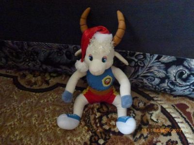 Лот: 10642408. Фото: 1. Козлик спортсмен. Мягкие