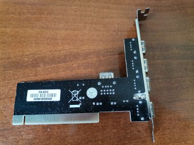 Лот: 17885832. Фото: 1. PCI плата, контроллер USB 2.0... Платы расширения, контроллеры, доп. порты
