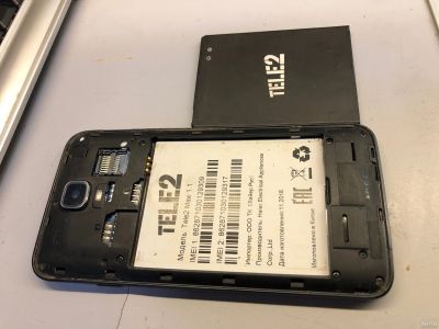 Лот: 18554177. Фото: 1. На разбор Tele 2 maxi 1.1. Аккумуляторы