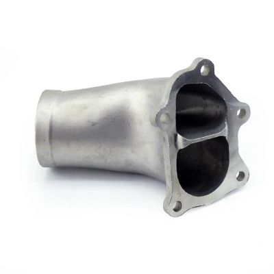 Лот: 25581353. Фото: 1. Фланец-оголовок даунпайпа Subaru... Выхлопная система