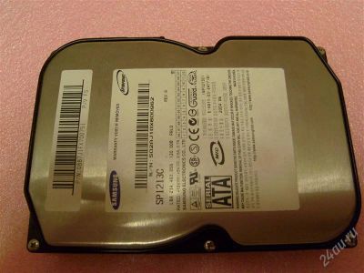 Лот: 2311899. Фото: 1. Жесткий samsung sp1213c 120 gb. Жёсткие диски (HDD)