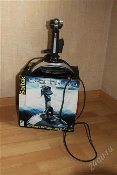 Лот: 2107242. Фото: 1. Джойстик SAITEK CYBORG EVO. Игры для ПК