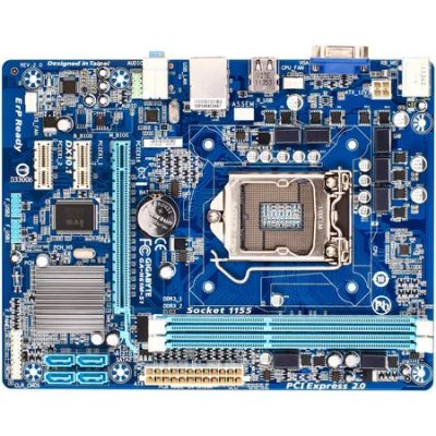 Лот: 5201169. Фото: 1. Материнская плата gigabyte ga-h61m-s1. Материнские платы