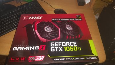 Лот: 15228645. Фото: 1. MSI GTX 1050 Ti Gaming X 4GB. Видеокарты