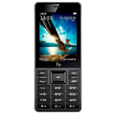 Лот: 12144747. Фото: 1. Мобильный телефон Fly TS114 Black... Кнопочные мобильные телефоны