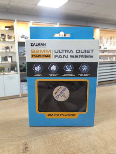 Лот: 13702655. Фото: 1. Вентилятор Zalman ZM-F2 Plus... Системы охлаждения