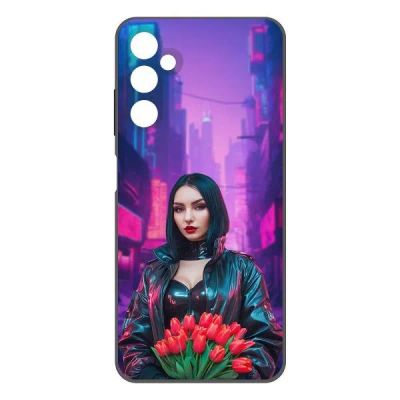 Лот: 25134876. Фото: 1. Чехол Krutoff Soft Case "Киберпанк... Чехлы, бамперы