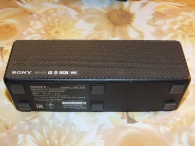 Лот: 10924586. Фото: 1. Sony srs-x33 портативная колонка... Портативные, беспроводные колонки