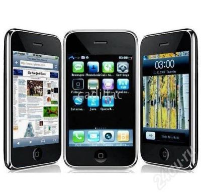 Лот: 212159. Фото: 1. iPhone 3G(100% копия) F003 TV... Кнопочные мобильные телефоны