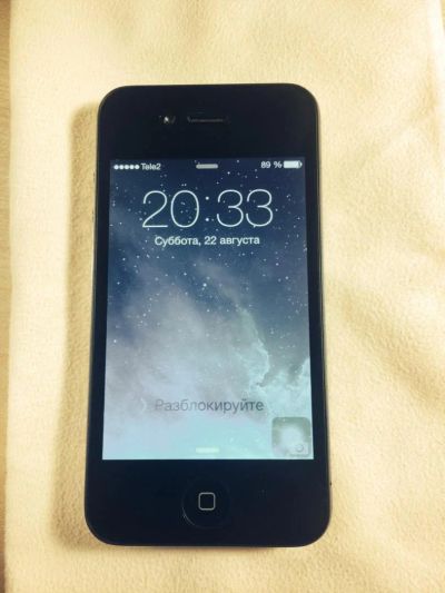 Лот: 5877536. Фото: 1. iPhone 4 16gb. Смартфоны