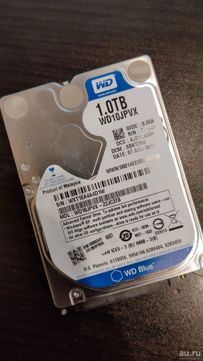 Лот: 17109844. Фото: 1. WD WD10jpvx 1000Gb 1Tb жёсткий... Жёсткие диски (HDD)