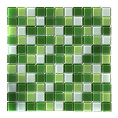 Лот: 10950471. Фото: 1. Мозаика стеклянная Сristall Green... Кафель, гранит, интерьерный камень