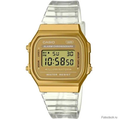 Лот: 21236523. Фото: 1. Casio A168XESG-9A. Оригинальные наручные часы