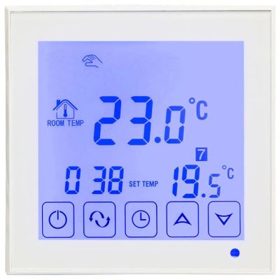 Лот: 24510820. Фото: 1. Терморегулятор Rexant R200W, сенсорный... Электроустановочные изделия
