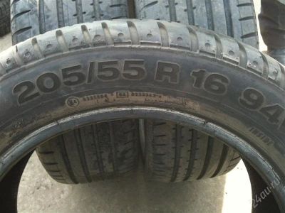 Лот: 874802. Фото: 1. 205/55R16 Continental sport contact... Шины