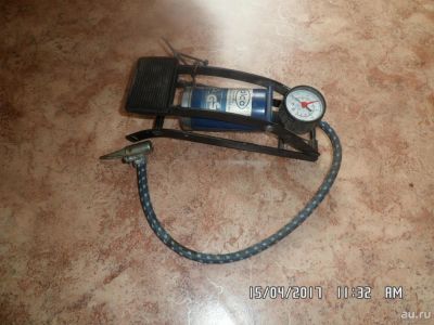 Лот: 9481912. Фото: 1. ножной насос. Компрессоры автомобильные, шинные насосы