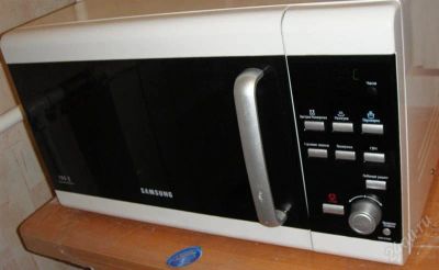 Лот: 2246406. Фото: 1. микроволновая СВЧ печь Samsung... Микроволновки, мини-печи