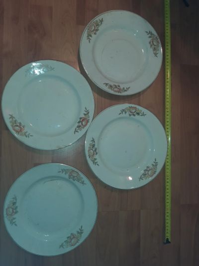 Лот: 25883931. Фото: 1. Тарелка ЗИК конаково 4 шт цена... Тарелки, блюда, салатники