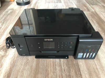 Лот: 22837419. Фото: 1. Струйное МФУ Epson EcoTank L7160. МФУ и копировальные аппараты