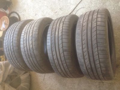 Лот: 5400755. Фото: 1. Dunlop 225*45*17 - 4 шт (читаем... Шины