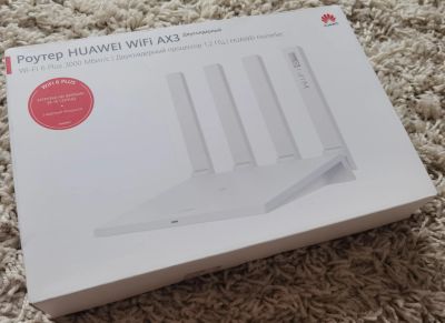 Лот: 18996363. Фото: 1. Новый!!! Роутер Huawei WiFi AX3... Маршрутизаторы (роутеры)